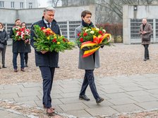 Przewodniczący Rady Miejskiej w Łodzi Bartosz Domaszewicz oraz wiceprezydent Łodzi Adam Pustelnik. Fot. P. Wacławiak, UMŁ. 