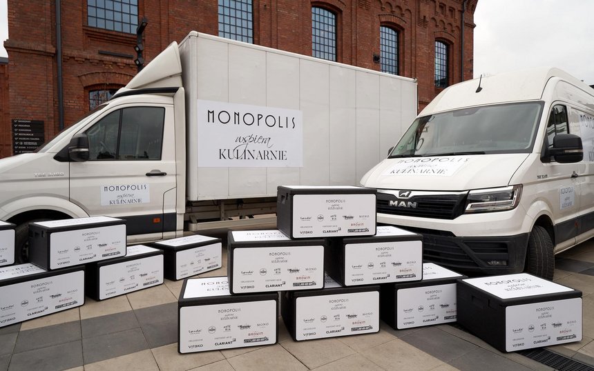 W ramach akcji „Monopolis wspiera kulinarnie” posiłki w mieszczących się w kompleksie restauracjach trafią do pracowników medycznych fot. Virako