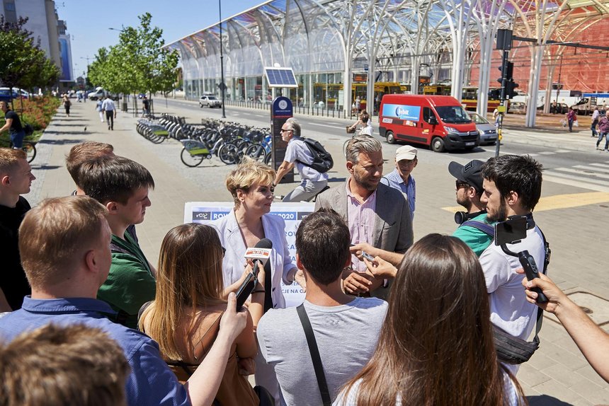 Więcej rowerów, nowe stacje. Do tego tandemy i rowery cargo. Łódzki system roweru Publicznego czeka rozbudowa. fot. Radosław Jóźwiak / UMŁ
