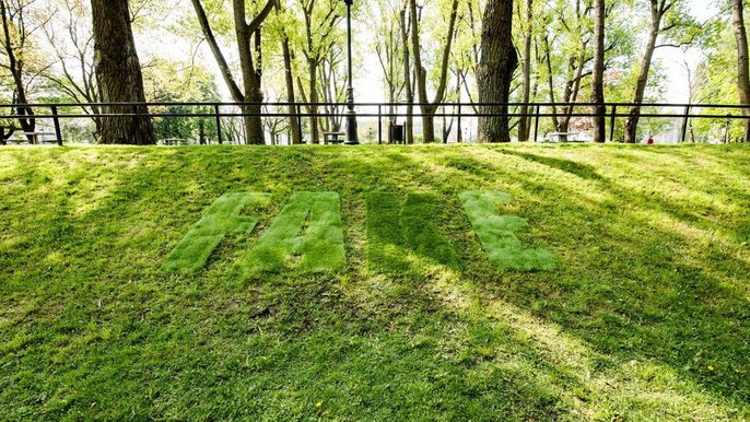 Instalacja "True/Fake" - fot. Sebastian Glapiński / UMŁ