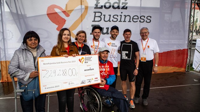 Rekordowy Łódź Business Run. Zebrano niemal 230 tysięcy złotych dla osób z niepełnosprawnością Rekordowy Łódź Business Run. Zebrano niemal 230 tysięcy złotych dla osób z niepełnosprawnością - mat. prasowe