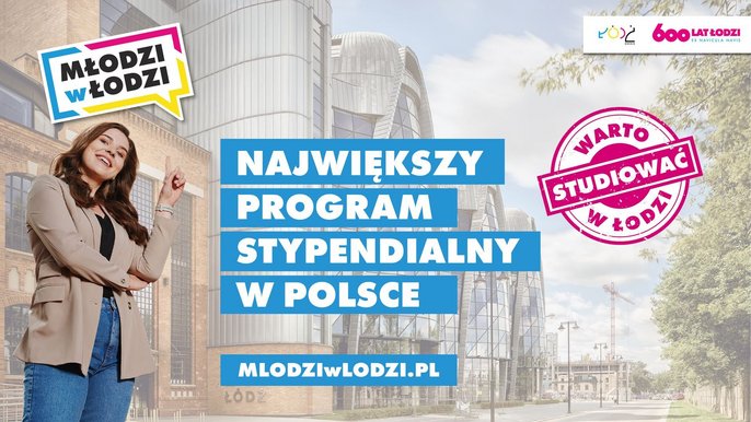 Największy program stypendialny w Polsce - mlodziwlodzi.pl na tle EC1, logotypy miasta oraz programu Młodzi w Łodzi. Największy program stypendialny w Polsce - mlodziwlodzi.pl na tle EC1, logotypy miasta oraz programu Młodzi w Łodzi. - Największy program stypendialny w Polsce - mlodziwlodzi.pl na tle EC1, logotypy miasta oraz programu Młodzi w Łodzi.
