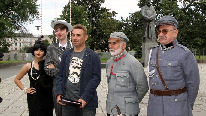 Konferencja prasowa poświęcona Zjazdowi Miast Piłsudskiego Konferencja prasowa poświęcona Zjazdowi Miast Piłsudskiego - fot. Andrzej Janecki / UMŁ