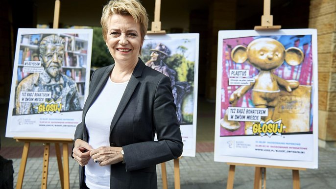 - Czytajcie informacje o projektach i głosujcie - zachęca prezydent Łodzi Hanna Zdanowska - Czytajcie informacje o projektach i głosujcie - zachęca prezydent Łodzi Hanna Zdanowska - fot. Radosław Jóźwiak / UMŁ