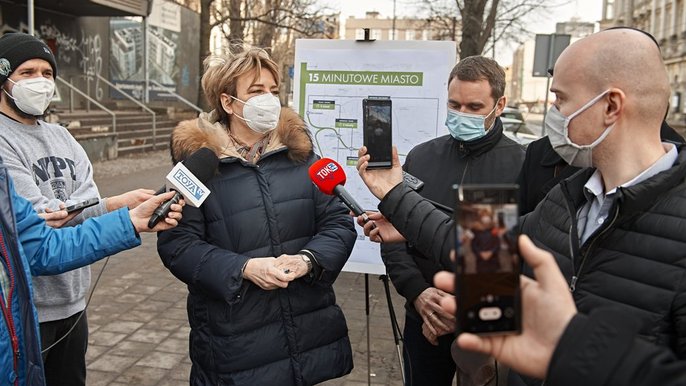 Konferencja Prasowa z udziałem Hanny Zdanowskiej Konferencja Prasowa z udziałem Hanny Zdanowskiej