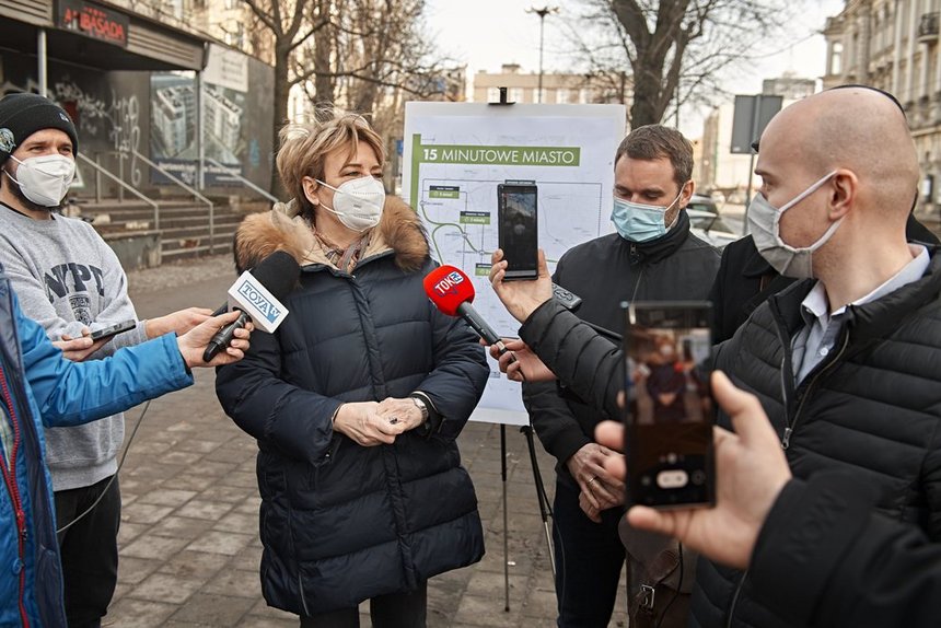 Konferencja Prasowa z udziałem Hanny Zdanowskiej