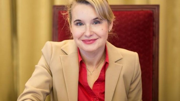 Małgorzata Niewiadomska-Cudak, wiceprzewodnicząca Rady Miejskiej w Łodzi - Witold Ancerowicz, UMŁ