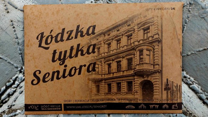 - koperta z napisem łódzka tytka seniora