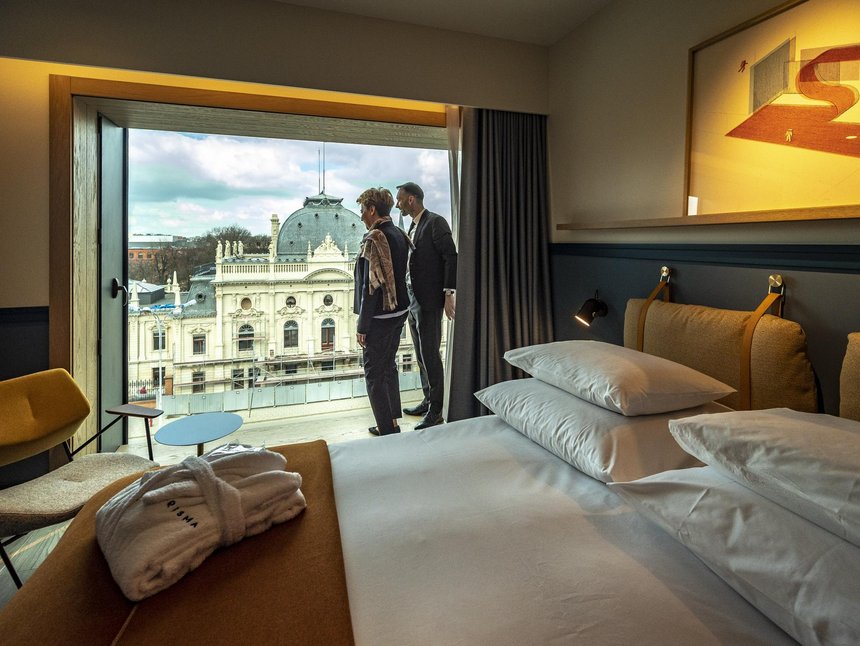 Hotel Puro przy ul. Ogrodowej jest gotowy na przyjęcie gości, do dyspozycji których jest 130 pokoi w standardzie 4-gwiazdkowym fot. Stefan Brajter / UMŁ