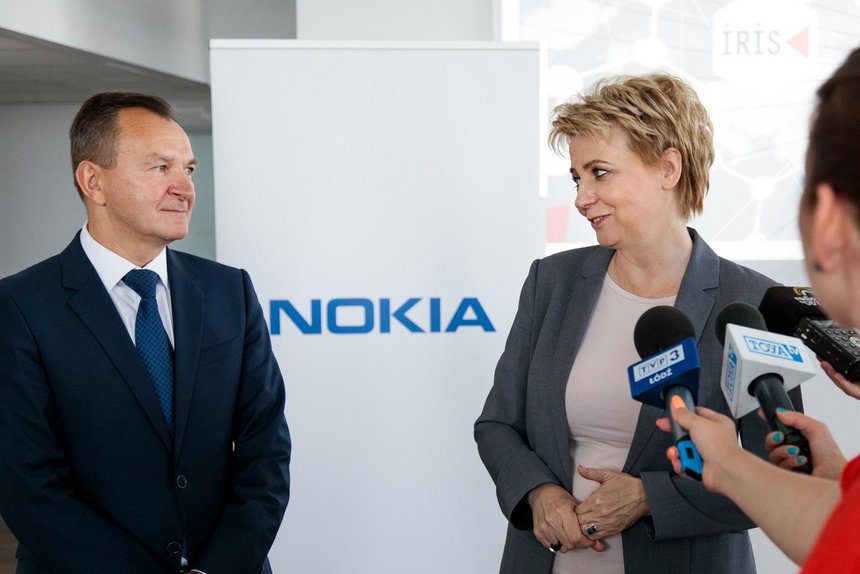 Prezydent Hanna Zdanowska powitała przedstawicieli firm Nokia i Iris Telecommunication, nowych inwestorów w Łodzi