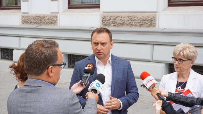 Jeszcze nie wszyscy pierwszoklasiści zapisani - fot. Monika Pawlak / UMŁ