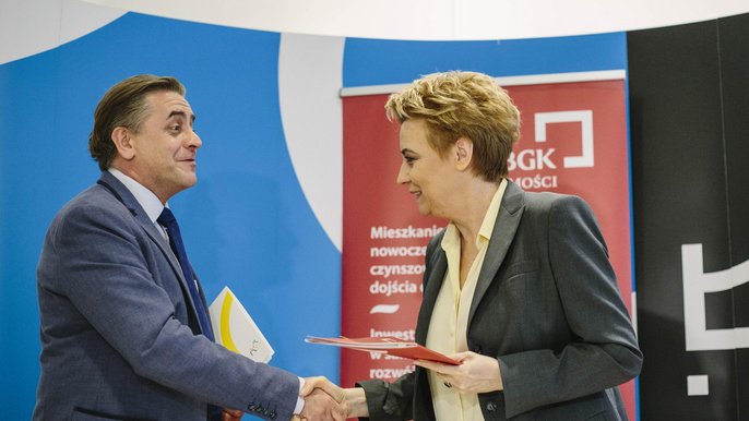 Mirosław Barszcz i Hanna Zdanowska Mirosław Barszcz i Hanna Zdanowska - fot. Radosław Jóźwiak / UMŁ
