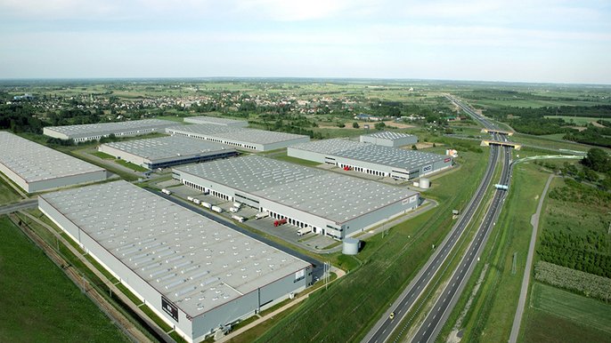 Na terenie Segro Business Park powstaje magazyn firmy JAS-FBG S.A Na terenie Segro Business Park powstaje magazyn firmy JAS-FBG S.A - fot. z arch UMŁ