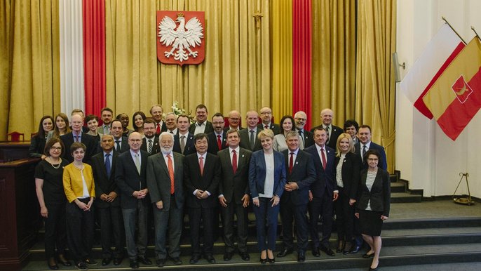 Wizyta delegatów BIE w łódzkim magistracie - Radosław Jóźwiak / UMŁ