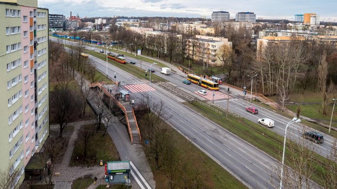 Nowe torowisko, jezdnie, chodniki oraz wspólny pas dla autobusów i tramwajów. Wkrótce rozpoczynamy przebudowę al. Śmigłego-Rydza Nowe torowisko, jezdnie, chodniki oraz wspólny pas dla autobusów i tramwajów. Wkrótce rozpoczynamy przebudowę al. Śmigłego-Rydza - fot. z arch. UMŁ