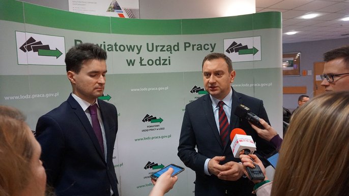 Od lewej: Krzysztof Barański, Tomasz Trela Od lewej: Krzysztof Barański, Tomasz Trela - fot. Monika Pawlak / UMŁ