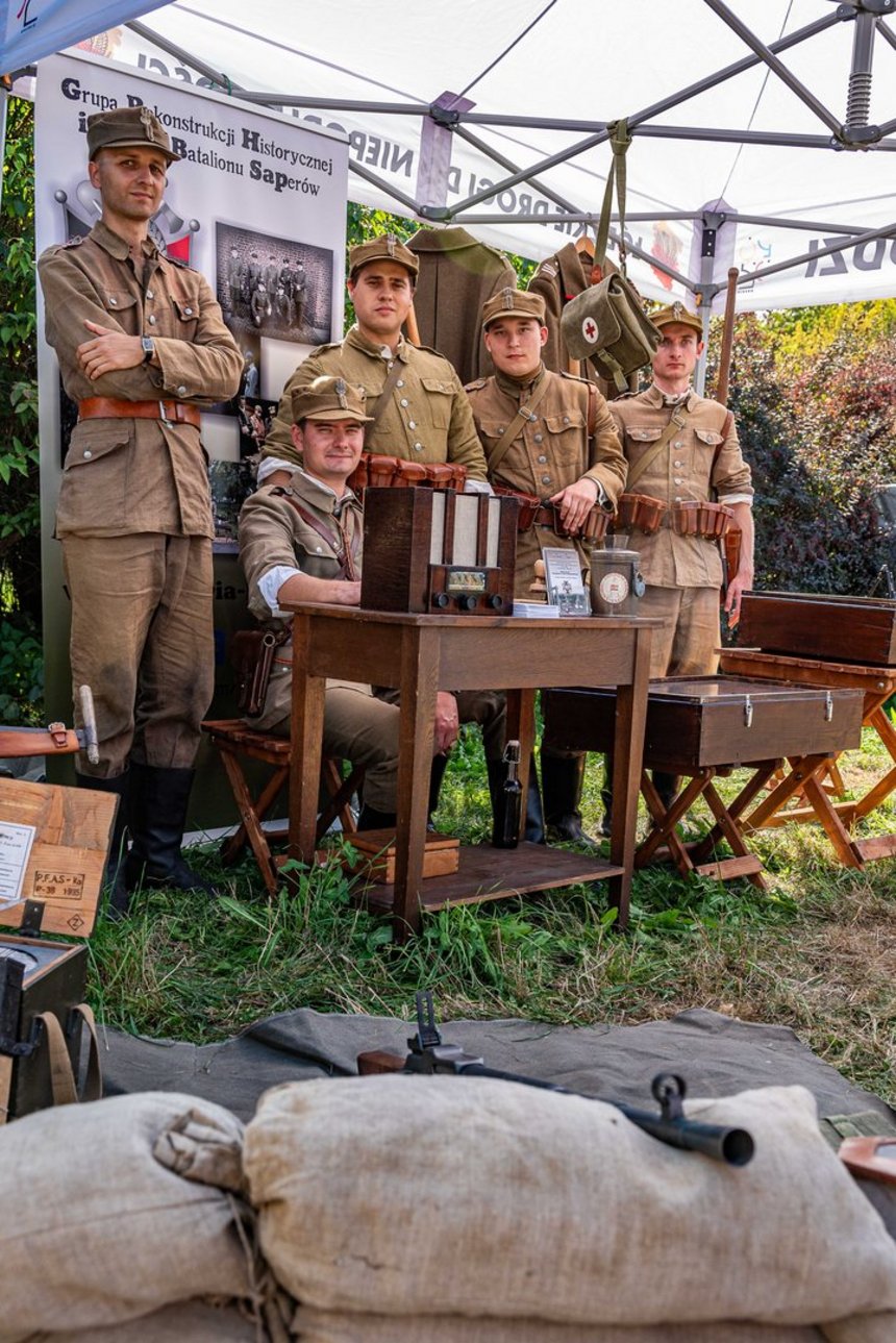 Grupa Rekonstrukcji Historycznej im. 10 Batalionu Saperów. Fot. P. Wacławiak, UMŁ.