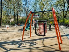 Plac zabaw w parku im. Staszica fot. Radosław Żydowicz / UMŁ