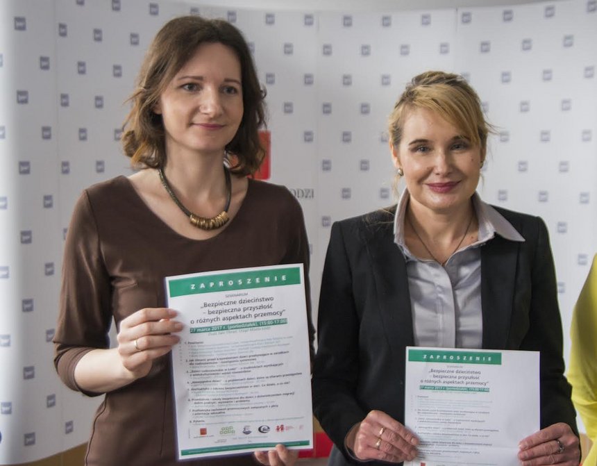 Radne SLD Małgorzata Niewiadomska – Cudak i Małgorzata Moskwa – Wodnicka zapraszają na seminarium „Bezpieczne dzieciństwo – bezpieczna przyszłość. O różnych aspektach przemocy” Witold Ancerowicz, UMŁ