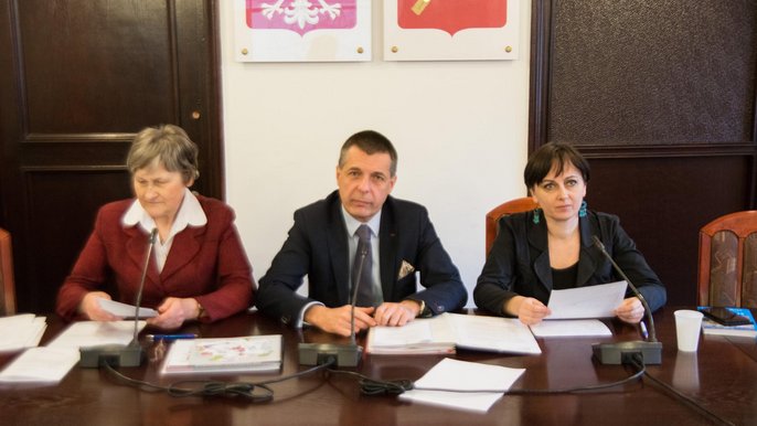 Posiedzenie Komisji Planu Przestrzennego Posiedzenie Komisji Planu Przestrzennego - Witold Ancerowicz, UMŁ
