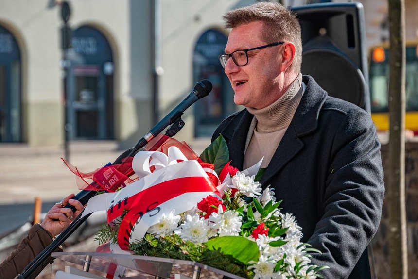 Senator Artur Dunin, fot. P. Wacławiak, UMŁ. 