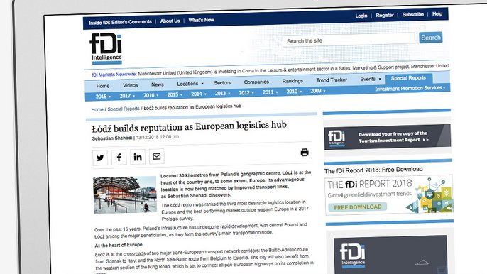 Łódź – trzecie co do wielkości miasto w Polsce przechodzi proces głębokiej rewitalizacji Łódź – trzecie co do wielkości miasto w Polsce przechodzi proces głębokiej rewitalizacji - fot. fdiintelligence.com