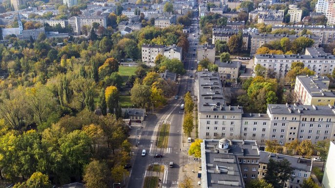 Ulica Wojska Polskiego Ulica Wojska Polskiego - fot. Archiwum UMŁ