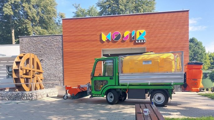 Ekologiczny pojazd elektryczny na Młynku Ekologiczny pojazd elektryczny na Młynku