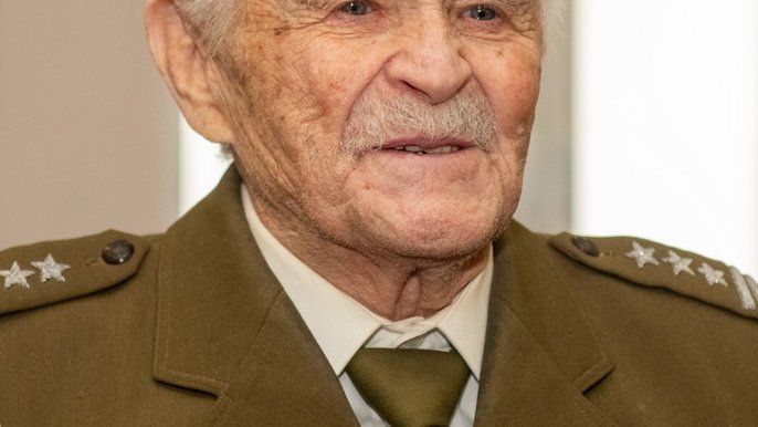 - Pułkownik Włodzimierz Pajdowski. Fot. P. Łacheta, UMŁ.