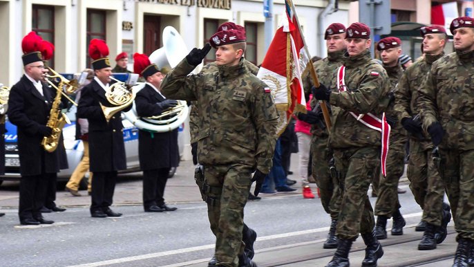 Defilada z okazji Narodowego Święta Niepodległości - fot. Andrzej Janecki / UMŁ