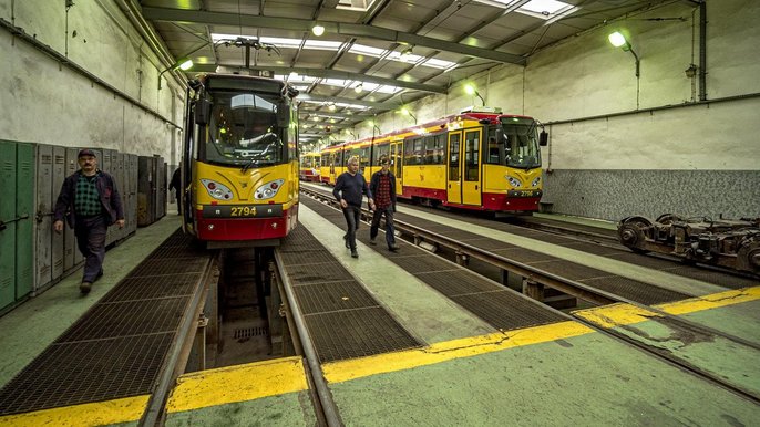 Jedna z najstarszych zajezdni w Łodzi stanie się nowoczesnym zapleczem do obsługi tramwajów Jedna z najstarszych zajezdni w Łodzi stanie się nowoczesnym zapleczem do obsługi tramwajów - fot. Stefan Brajter / UMŁ