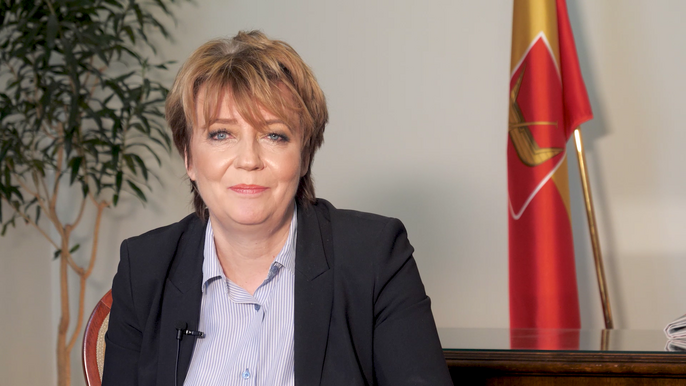 Prezydent Łodzi Hanna Zdanowska. Prezydent Łodzi Hanna Zdanowska.