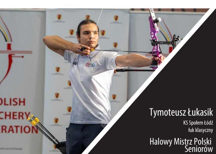 Tymoteusz Łukasik podczas zawodów