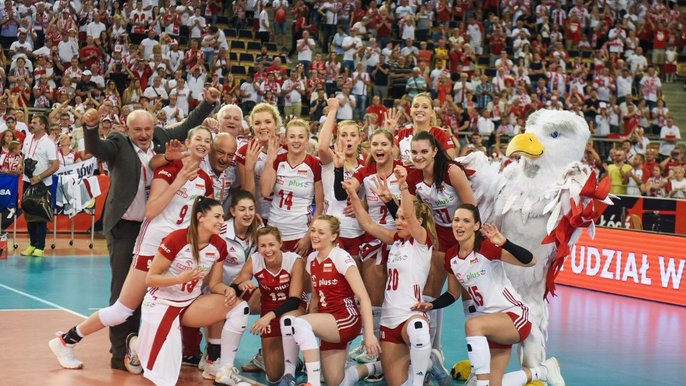 Awans polskiej reprezentacji do ćwierćfinału Mistrzostw Europy w Piłce Siatkowej Kobiet, po wczorajszym wygranym meczu z Niemcami 3:2 zakończył łódzką fazę turnieju. - fot. Paweł Łacheta