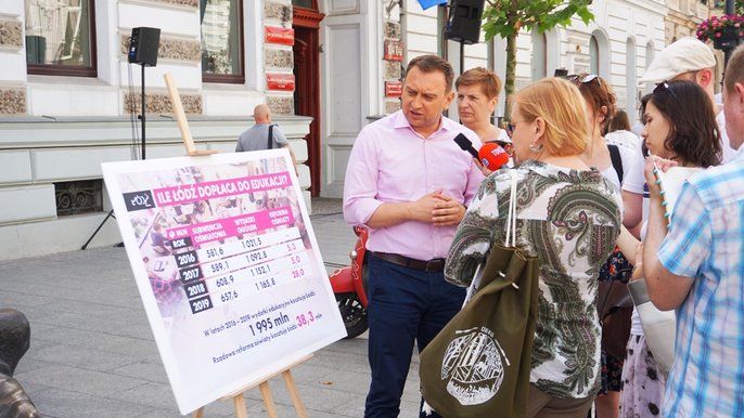 Rząd "reformuje" szkoły, samorząd płaci - fot. Monika Pawlak / UMŁ