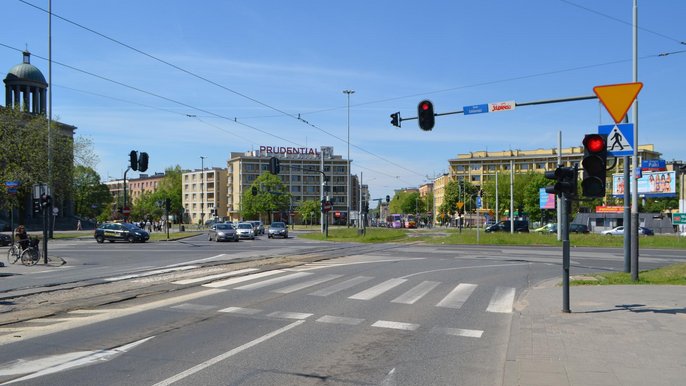 Rondo Solidarności w Łodzi Rondo Solidarności w Łodzi - fot. ZDiT