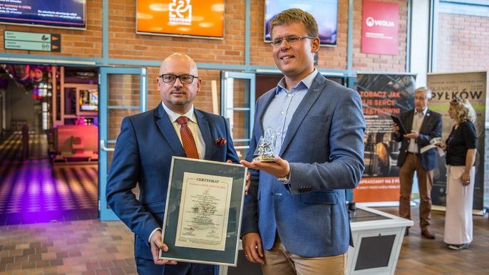 Nagroda dla Miejskiego Centrum Medycznego im. Jonschera w Łodzi Nagroda dla Miejskiego Centrum Medycznego im. Jonschera w Łodzi - fot. Radosław Żydowicz / UMŁ