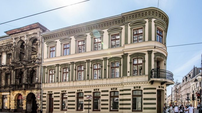 Kamienica Fiszera przy Piotrkowskiej 54 Kamienica Fiszera przy Piotrkowskiej 54 - fot. Sebastian Glapiński / UMŁ