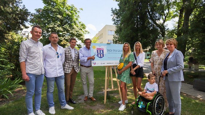 Inicjatorzy i wspierający akcję Inicjatorzy i wspierający akcję - fot. Konrad Ciężki