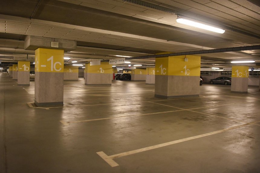Wielopoziomowy parking podziemny na dworcu Łódź Fabryczna