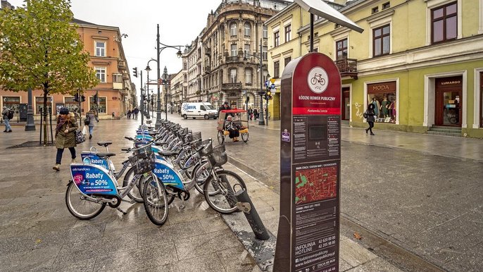 Rozbudowujemy Łódzki Rower Publiczny Rozbudowujemy Łódzki Rower Publiczny - mat. arch. UMŁ