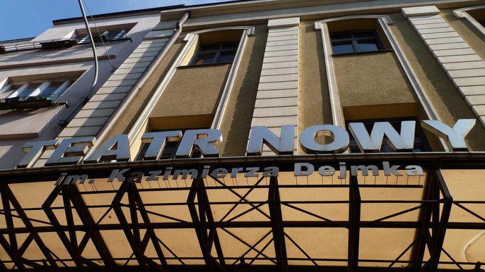 W Teatrze Nowym trwają intensywne próby przed spektaklem - fot. z arch. UMŁ