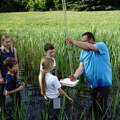 Akademia Różnorodności - warsztaty hydrobiologiczne, fot. Ogród Botaniczny