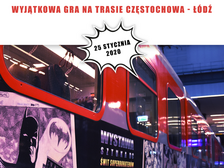 fot. mat. EC1 Łódź - Miasto Kultury w Łodzi i Przewozy Regionalne POLREGIO
