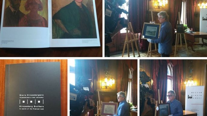 Trzy obrazy Hirszenberga wzbogaciły zbiory Muzeum Miasta Łodzi - mat. Muzeum Miasta Łodzi