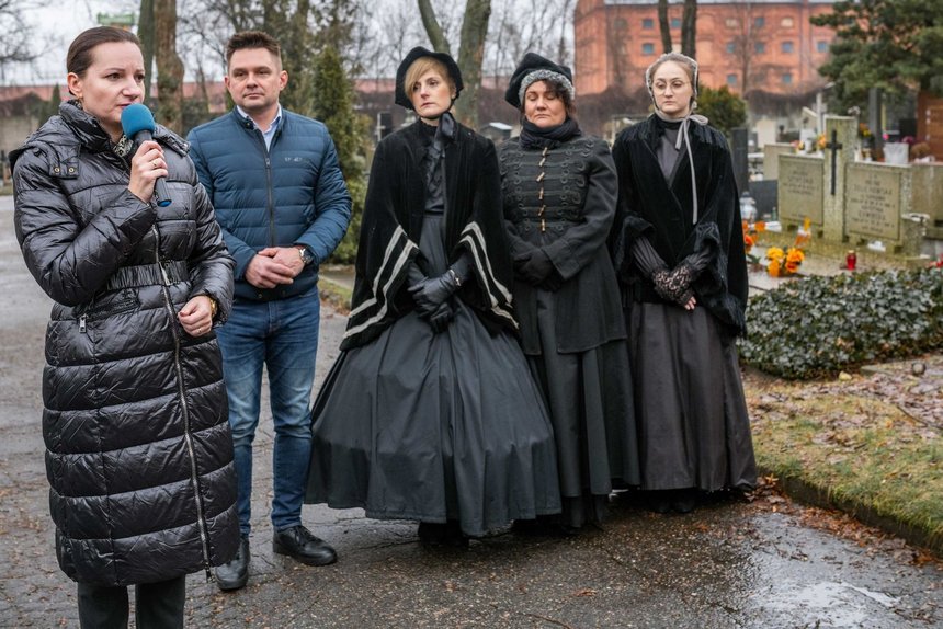 Wiceprezydent Małgorzata Moskwa – Wodnicka oraz Marcin Gołaszewski, przewodniczący Rady Miejskiej w Łodzi