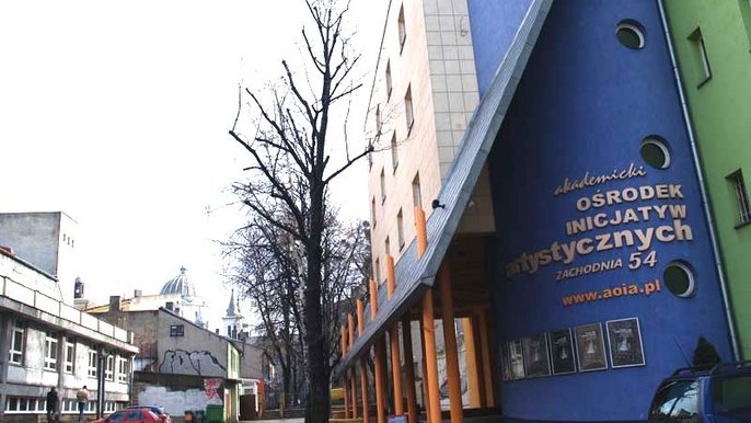 12,5 mln zł na kapitalny remont Akademickiego Ośrodka Inicjatyw Artystycznych i kamienicy przy ul. Zachodniej 56 12,5 mln zł na kapitalny remont Akademickiego Ośrodka Inicjatyw Artystycznych i kamienicy przy ul. Zachodniej 56 - arch. AOIA