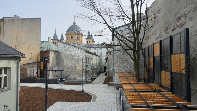 Przebudowa Pasażu Róży na finiszu Przebudowa Pasażu Róży na finiszu
