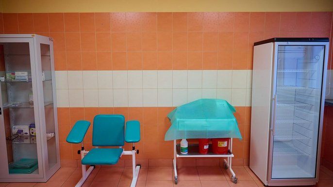 Punkt szczepień przy ul. Wielkopolskiej 55 Punkt szczepień przy ul. Wielkopolskiej 55 - fot. UMŁ