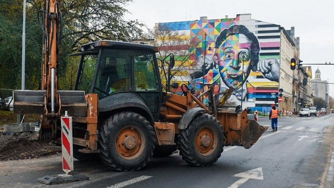 Remontowana ulica Sienkiewicza Remontowana ulica Sienkiewicza - Fot. Paweł Łacheta/UMŁ